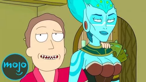 Top 10 Times Jerry Was A Badass on Rick and Morty